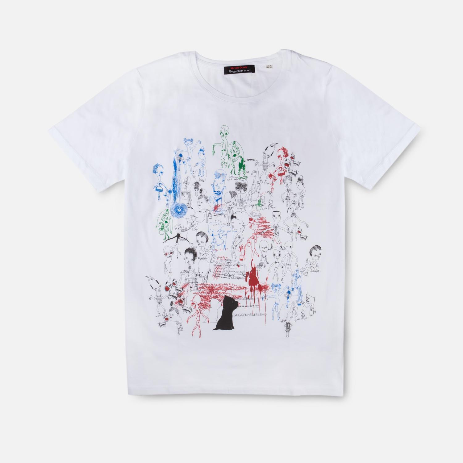 Puppy and personages T-shirt