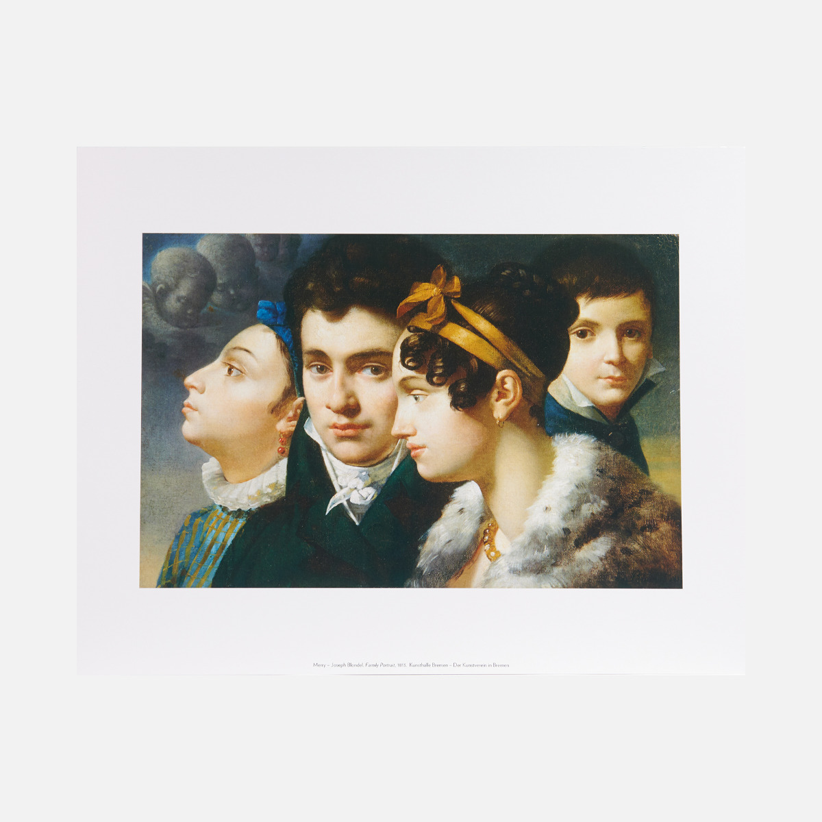 Lámina Retrato de familia, 1813