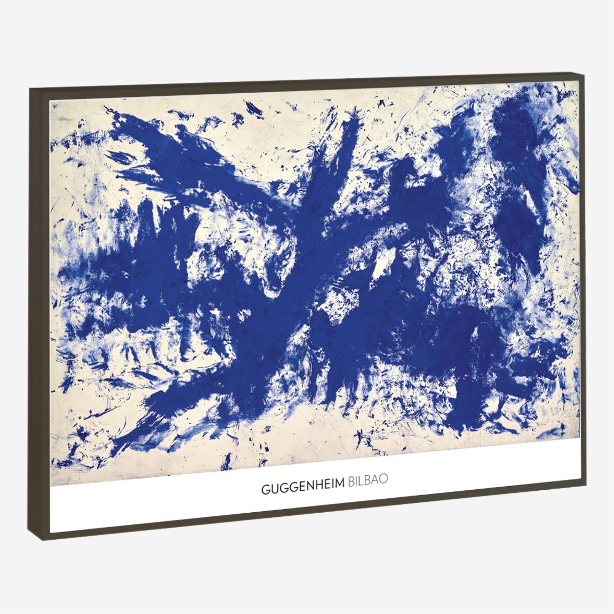 Large Blue Anthropometry (ANT 105) (ca. 1960) Chromaluxe art print