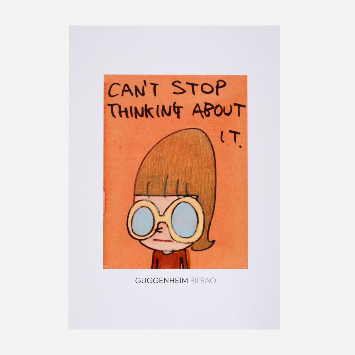 Can't Stop Thinking about It Print, 2011