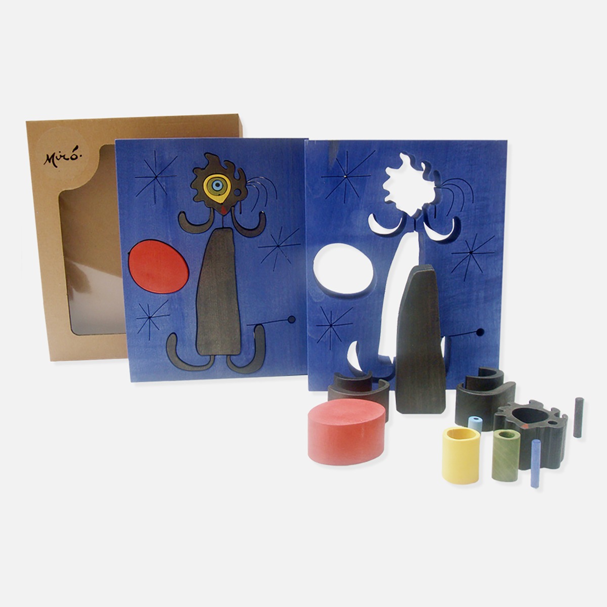 Joan Miró wooden jigsaw puzzle
