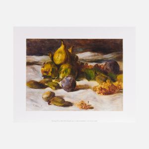 Lámina Naturaleza muerta con frutas (higos y grosellas), ca. 1870–72