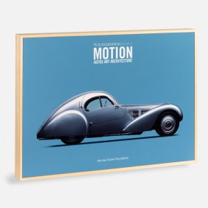 Bugatti, Atlantic (1936) Chromaluxe art print
