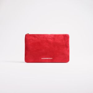 SMALL SUEDE POUCH