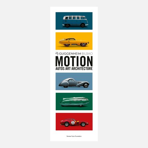Poster Motion en formato estrecho, modelo #2  Guggenheim Bilbao tienda  online de diseño y arte