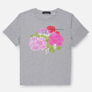 Personages and Museum T-shirt, grey